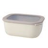 Pojemnik Cirqula prostokątna 3000ml Nordic White - Mepal