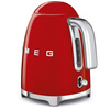 Zestaw Smeg - Czajnik + Toster na 2 kromki czerwony