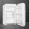 Smeg - Chłodziarko-zamrażarka, FAB10RWH6 50'S STYLE - biały