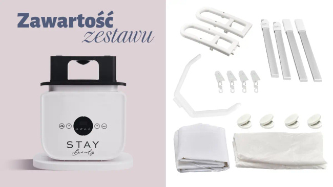 Staybeauty by Extralink | Prasownica do ubrań manekin | 1400w