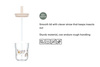 Szklanka dziecięca ze słomką Mio 250ml Fairy garden 108023065406