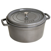 Staub La Cocotte garnek żeliwny okrągły 12.6 ltr, grafitowy