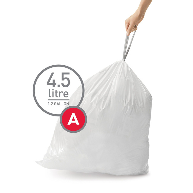 Worki na śmieci 30 sztuk rozmiar A 4.5L - Simplehuman