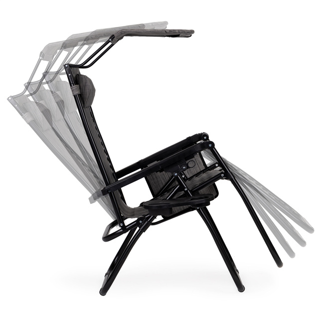 Leżak fotel ogrodowy rozkładany Modernhome
