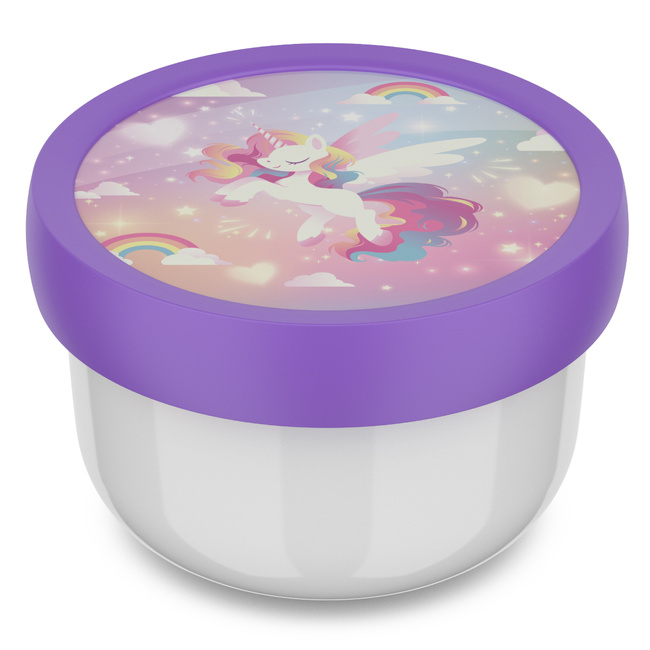 Fruit Box Pudełko Na Owoce Campus 300 Ml Unicorn Glow - Mepal