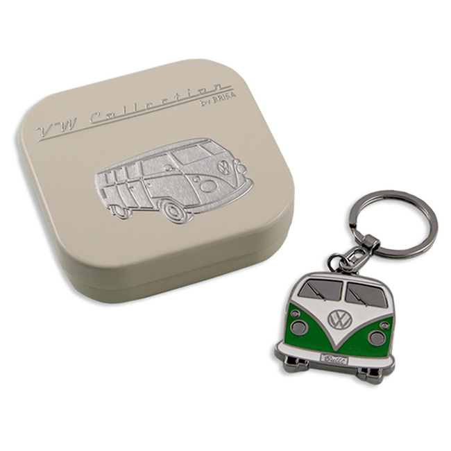 Vw Brelok Bus Front Zielony