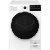 Smeg - Suszarka, 8 Kg, A+++. Steam, Lcd, 54 Cm Universal Dnp83slin Biały