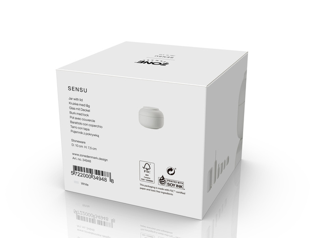 Pojemnik z pokrywką Sensu White 34948