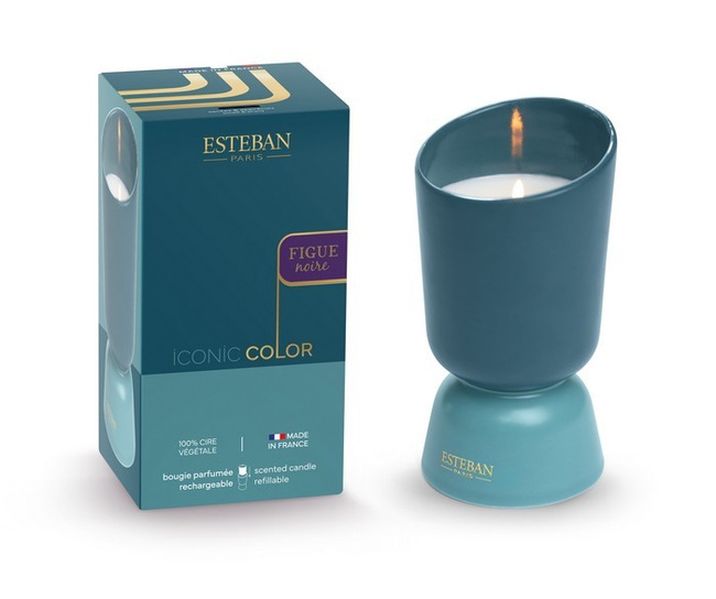 Świeca zapachowa 220g Ambre Iconic Color - Esteban