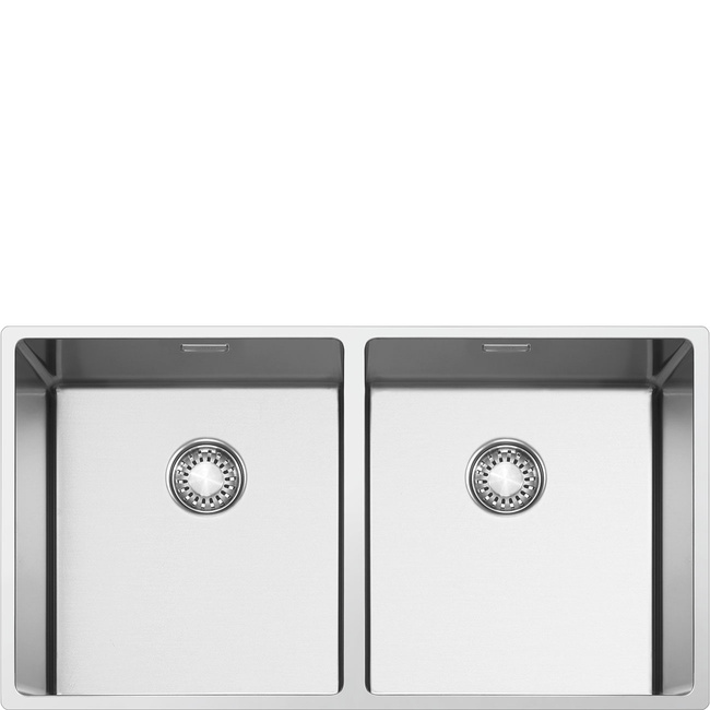 Smeg - Zlewozmywak Ze Stali Nierdzewnej Mira Vr12s4040 Stal Nierdzewna