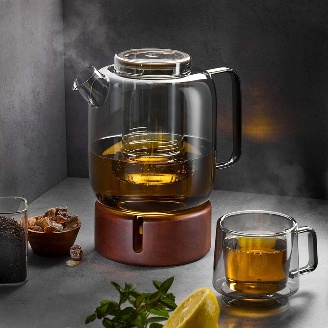 Trevio Czajnik do herbaty z podgrzewaczem - 1.5 Ltr - Gefu