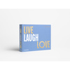 Album na zdjęcia Printworks Live, Laugh, Love, niebieski, poziomy, 60 stron