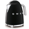 Smeg - Czajnik, Czarny Klf03bleu 50's Style
