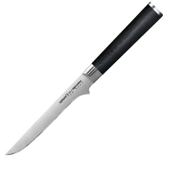 Samura Mo-V Boning Knife - Trybownik Aus-8 Stainless Steel, 59Hrc Hardness, 165mm Blade