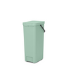 Kosz do segregacji Brabantia Sort & Go 40 l Jade Green ze wspornikiem ściennym