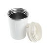 ASOBU Kubek termiczny do kawy CAFE COMPACT WHITE, 384ml