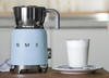 Smeg - Spieniacz do mleka, czarny Mff11bleu 50's Style