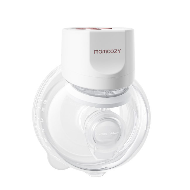 Momcozy S12 Pro laktator muszlowy bezprzewodowy pojedynczy biały do odciągania mleka