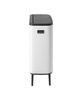 Kosz dotykowy na śmieci Brabantia Bo Touch Bin 2 x 30 l, biały, 130601