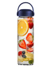 Szklana butelka na wodę Fuori 540 ml Granatowa 30244 - Vialli Design