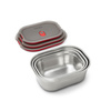 Lunchbox stalowy Black+Blum Multifunction M, 900 ml, do piekarnika i mikrofalówki