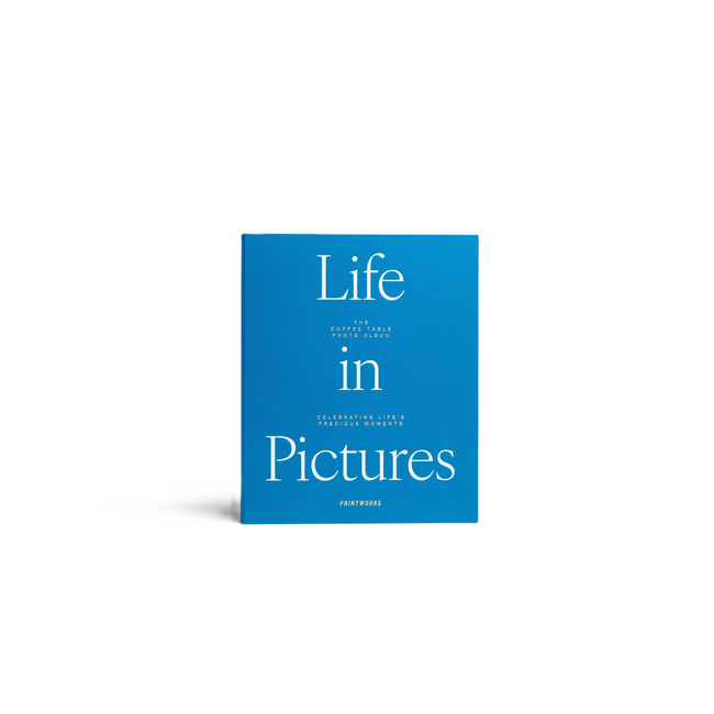Album na zdjęcia Printworks Life in Pictures L, niebieski, 60 stron 28 x 21 cm