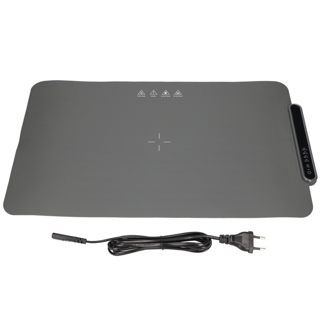 EXTRALINK Mata Grzewcza Elektryczna 63x38 cm 400W Szara do Ogrzewania Podłogowego