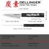 Dellinger Carbon Fiber Octagon Nóż Paring 10.5 cm