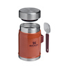 Termos obiadowy ze sztućcem Classic 0,4 l Hammertone Clay - Stanley.