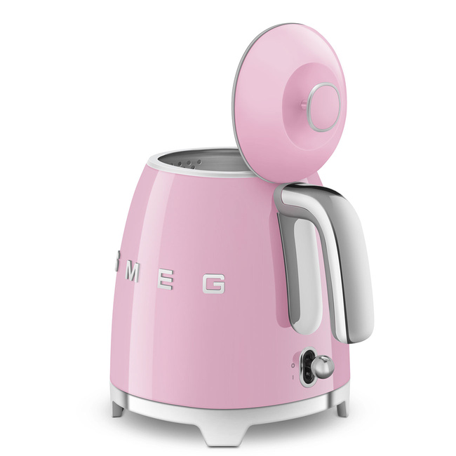 Smeg - Czajnik mini KLF05PKEU 50's Style - pastelowy róż