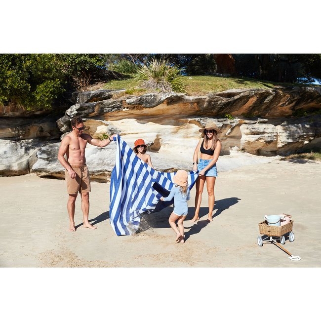 Koc piknikowy Whitsunday Blue 170 x 170 cm Dock & Bay