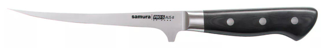 Nóż do filetowania Samura Pro-S SP-0044, ostrze 13 cm, rękojeść G10