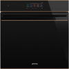 Smeg - Piekarnik, 60 cm, Dsn Dolce Stil Novo Sop6606S2Pnr czarne szkło