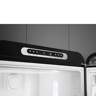 Smeg - Chłodziarko-zamrażarka FAB32RBL6 50'S STYLE - czarny