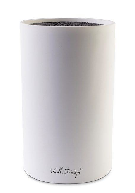 Stojak do noży Bianco Biały - Vialli Design