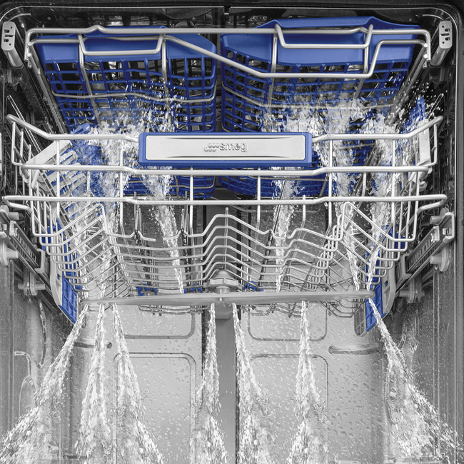 Smeg - Zmywarka Do Naczyń, 60 Cm Universal Stl333Cl Srebrny (Panel Sterowania)