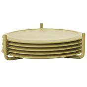 Podstawki pod szklanki Singles Leek green - Zone Denmark