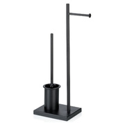Stojak wc+szczotka toaletowa czarny devin - Kela