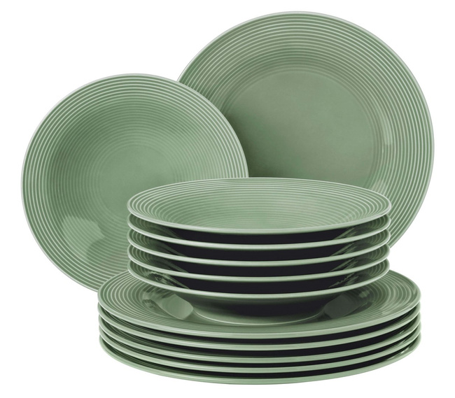 Seltmann Beat Color Glaze Serwis obiadowy dla 6 osób