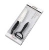 Zestaw nóż uniwersalny Gen 11cm i obieraczka 4cm czarny Kyocera 