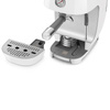 Smeg - Ekspres do kawy, kolbowy ECF03WHEU 50's Style - White