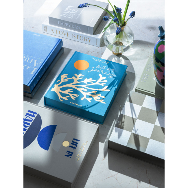 Album na zdjęcia Printworks Life is a Journey XL, turkusowy, czarne karty