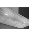 Smeg - Okap przyścienny, 90 cm, T-kształtny KBT900XE UNIVERSAL.