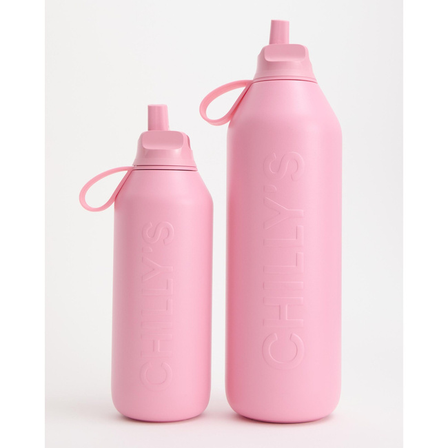 Butelka termiczna Chilly's Series 3 Flip ze słomką, 1000 ml, Lotus