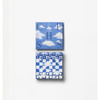 Szachy Printworks Chess Clouds, drewniane figury, plansza z akrylem, wzór chmur