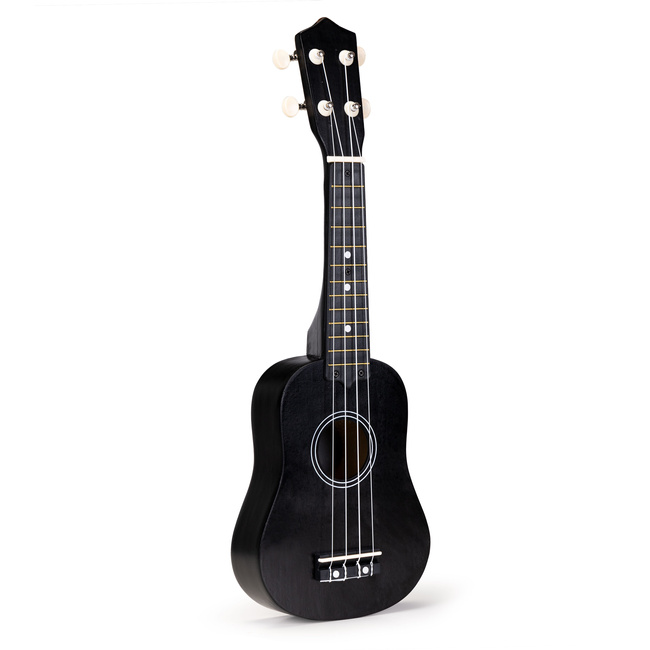 Gitara Ukulele dla dzieci drewniana 4 struny nylonowe