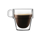 Komplet 6 szklanek do espresso z podwójną ścianką 150ml Senso 27435 - Vialli Design