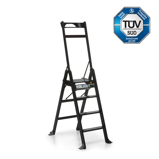 Drabina składana Foppapedretti LaScala 4.0 Wenge – ciemny brąz