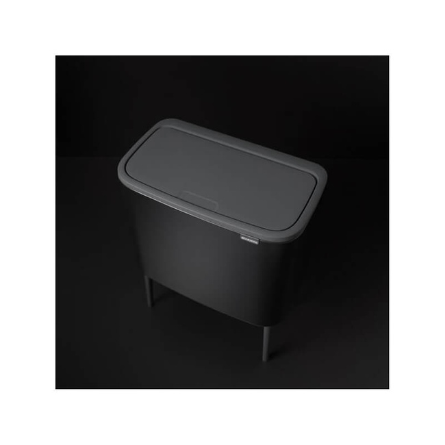 Kosz na śmieci BO touch bin - MATT BLACK - Brabantia