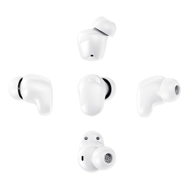 Słuchawki bezprzewodowe Xiaomi Redmi Buds 6 Play, białe, Bluetooth 5.4